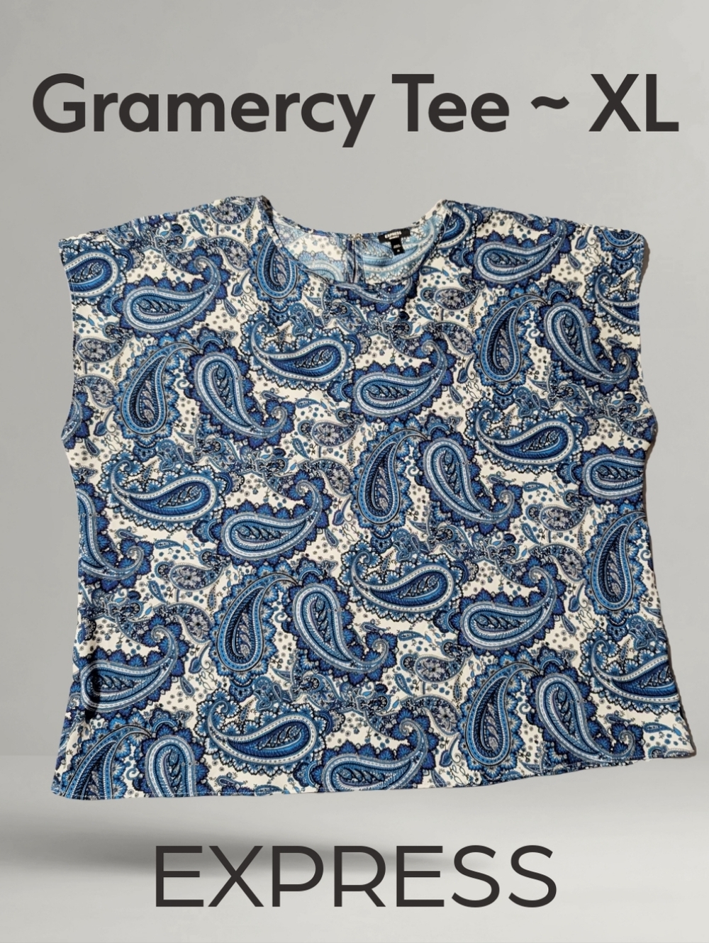 Blue Paisley Express Gramarcy Tee